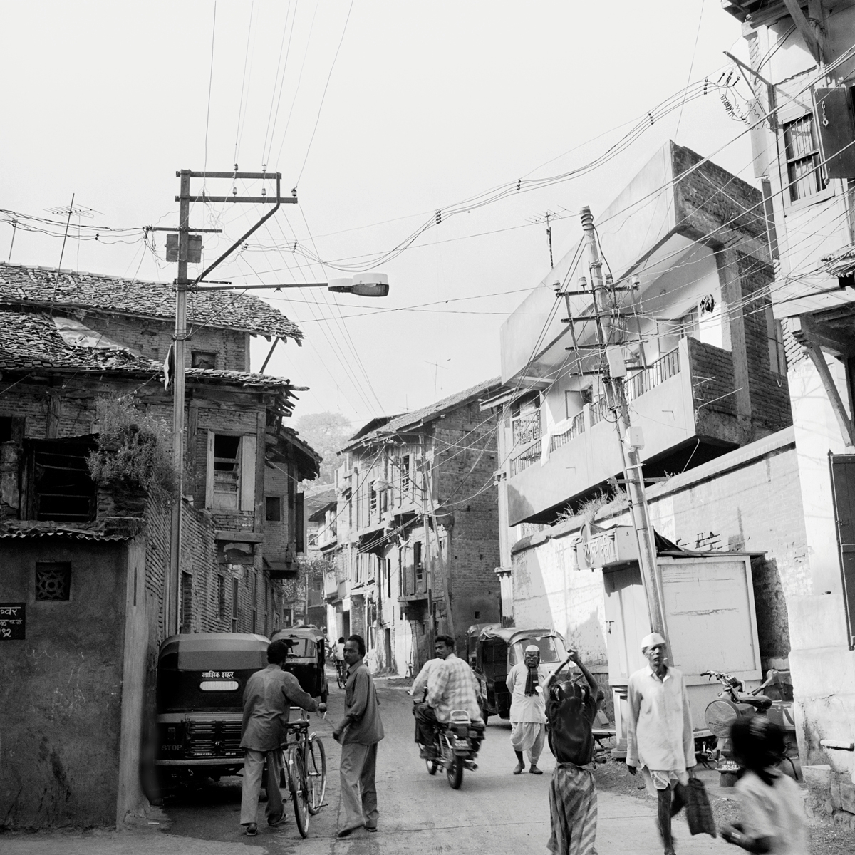 Street scene, Nasik, Maharashtra.